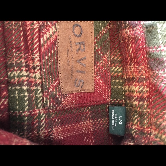 Orvis LS Flannel Shirt NWT - Picture 5 of 6